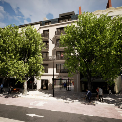 Construction de 5 logements et d’un espace commercial